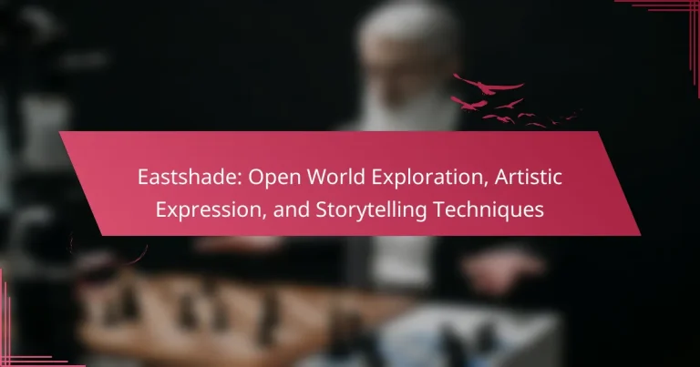 Eastshade: Open World Exploration, Artistic Expression, and Storytelling Techniques