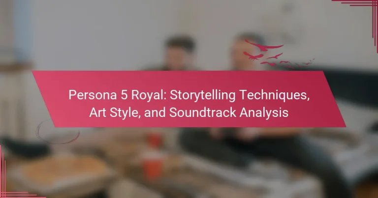 Persona 5 Royal: Storytelling Techniques, Art Style, and Soundtrack Analysis