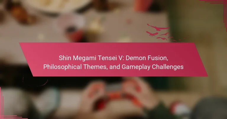 Shin Megami Tensei V: Demon Fusion, Philosophical Themes, and Gameplay Challenges