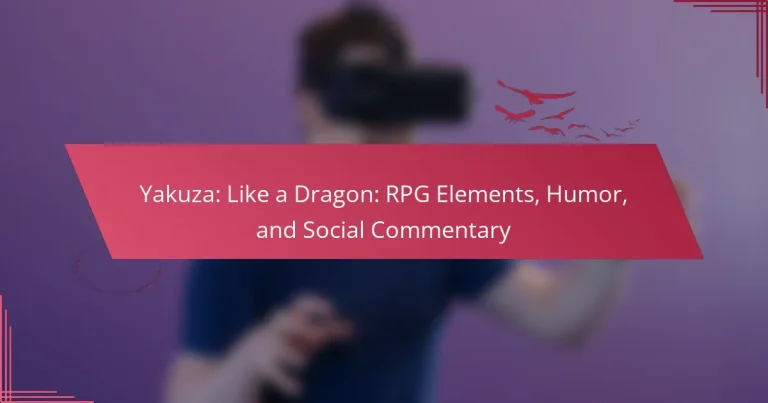 Yakuza: Like a Dragon: RPG Elements, Humor, and Social Commentary