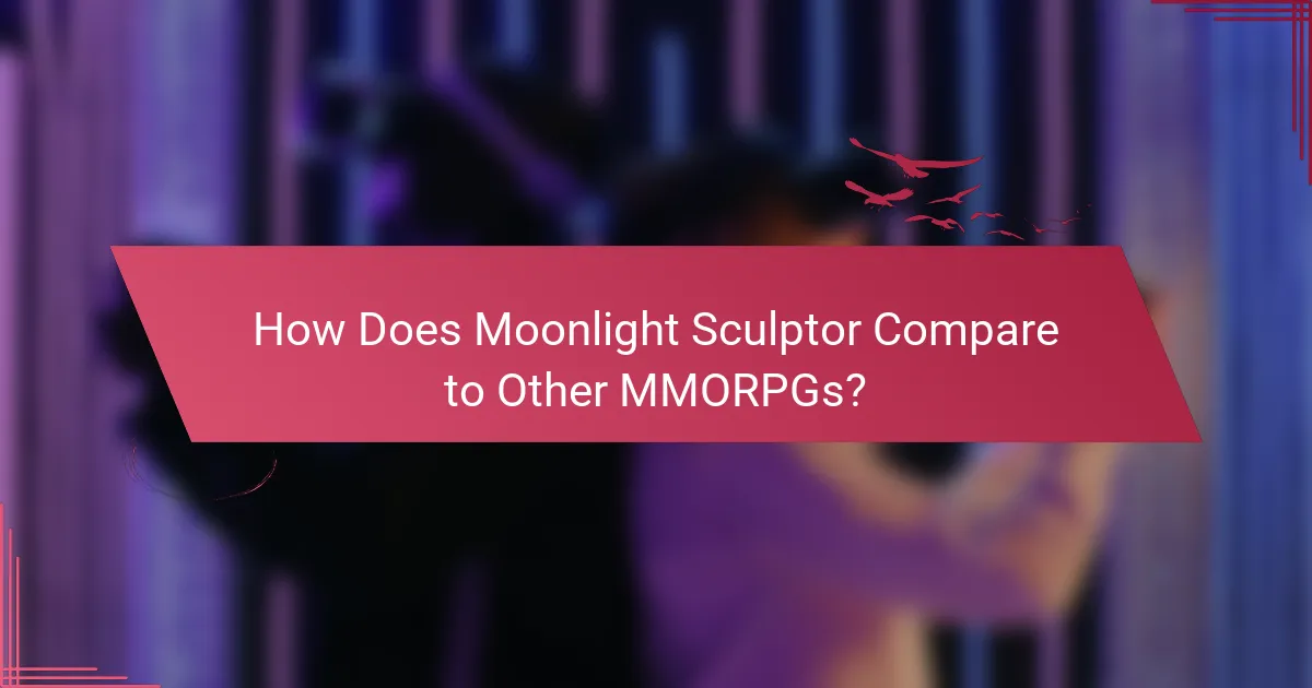 How Does Moonlight Sculptor Compare to Other MMORPGs?