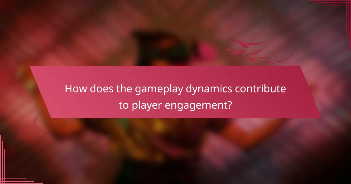 How does the gameplay dynamics contribute to player engagement?